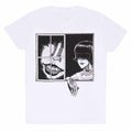 White - Front - Junji-Ito Unisex Adult Window T-Shirt