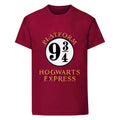 Purple - Front - Harry Potter Womens-Ladies Hogwarts Express T-Shirt