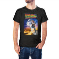 Black - Back - Back To The Future Unisex Adult Poster T-Shirt