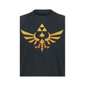 Black - Pack Shot - Nintendo Unisex Adult Hyrule Legend Of Zelda T-Shirt