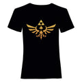 Black - Front - Nintendo Unisex Adult Hyrule Legend Of Zelda T-Shirt