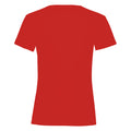 Red-White - Back - Super Mario Unisex Adult Logo T-Shirt