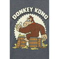 Dark Grey Heather - Pack Shot - Super Mario Unisex Adult Donkey Kong T-Shirt