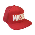 Red - Lifestyle - Marvel Logo Snapback Cap