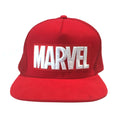 Red - Front - Marvel Logo Snapback Cap