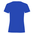 Blue - Back - Superman Womens-Ladies Logo T-Shirt