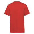 Red-White-Yellow - Back - Flash Unisex Adult Logo T-Shirt