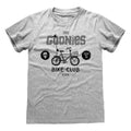 Heather Grey - Front - Goonies Unisex Adult Bike Club T-Shirt