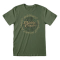 Green - Front - Lord Of The Rings Unisex Adult Middle Earth T-Shirt