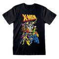 Black-Yellow-Blue - Front - X-Men Unisex Adult Comic T-Shirt