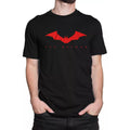 Black - Side - Batman Unisex Adult Logo T-Shirt
