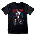 Black - Front - Suicide Squad Unisex Adult Harley Quinn T-Shirt