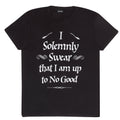 Black - Front - Harry Potter Unisex Adult I Solemnly Swear T-Shirt