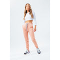 Peach - Side - Hype Womens-Ladies Jogging Bottoms