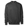 Anthracite melange - Front - ID Unisex Classic Loose Fitting Round Neck Sweatshirt