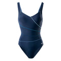 Blueberry-Bluestone - Front - Aquawave Womens-Ladies Tristina One Piece Swimsuit