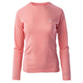 Flamingo Pink - Front - Elbrus Womens-Ladies Almar Logo Long-Sleeved T-Shirt