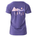 Purple - Back - Elbrus Womens-Ladies Narica T-Shirt