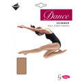 Toast - Front - Silky Girls Dance Shimmer Full Foot Tights (1 Pair)