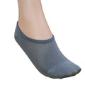 Grey - Front - Couture Womens-Ladies Trainer Socks (Pack of 3)