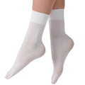 White - Front - Silky Dance Girls Essentials Ballet Socks