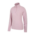 Light Pink - Back - Mountain Warehouse Womens-Ladies Camber Half Zip Fleece Top