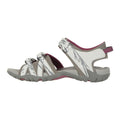 Light Grey - Back - Mountain Warehouse Womens-Ladies Santorini Wide Sandals