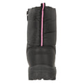 Bright Pink - Back - Mountain Warehouse Childrens-Kids Snowball Snow Boots