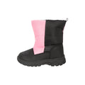 Bright Pink - Lifestyle - Mountain Warehouse Childrens-Kids Snowball Snow Boots