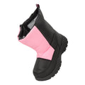 Bright Pink - Close up - Mountain Warehouse Childrens-Kids Snowball Snow Boots