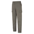 Grey - Side - Mountain Warehouse Mens Navigator Mosquito Repellent Regular Trousers