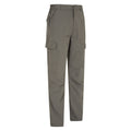 Grey - Lifestyle - Mountain Warehouse Mens Navigator Mosquito Repellent Regular Trousers