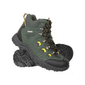 Green - Back - Mountain Warehouse Mens Adventurer Waterproof Walking Boots