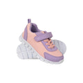 Light Pink - Front - Mountain Warehouse Childrens-Kids Lightweight Sports Trainers