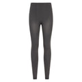 Grey - Front - Mountain Warehouse Womens-Ladies Fluffy Fleece Lined Thermal Leggings