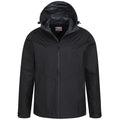 Black - Back - Mountain Warehouse Mens Rift Extreme 2.5 Layer Waterproof Jacket