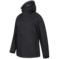 Black - Pack Shot - Mountain Warehouse Mens Rift Extreme 2.5 Layer Waterproof Jacket