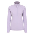 Lilac - Front - Mountain Warehouse Womens-Ladies Raso Fleece Jacket