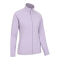 Lilac - Back - Mountain Warehouse Womens-Ladies Raso Fleece Jacket