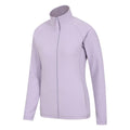 Lilac - Side - Mountain Warehouse Womens-Ladies Raso Fleece Jacket