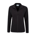Black - Back - Mountain Warehouse Womens-Ladies Raso Fleece Jacket
