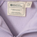 Lilac - Pack Shot - Mountain Warehouse Womens-Ladies Raso Fleece Jacket