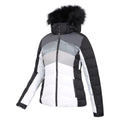 White-Black - Side - Mountain Warehouse Womens-Ladies Cascade Padded Ski Jacket