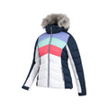 Multicoloured - Side - Mountain Warehouse Womens-Ladies Cascade Padded Ski Jacket