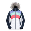 Multicoloured - Front - Mountain Warehouse Womens-Ladies Cascade Padded Ski Jacket