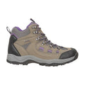 Light Grey - Back - Mountain Warehouse Womens-Ladies Adventurer Walking Boots