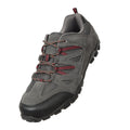 Dark Grey - Front - Mountain Warehouse Mens Outdoor III Suede Walking Shoes