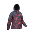 Dark Grey - Side - Mountain Warehouse Mens Shadow II Printed Ski Jacket