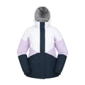Lilac - Front - Mountain Warehouse Womens-Ladies Moon II Ski Jacket