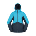 Turquoise - Front - Mountain Warehouse Womens-Ladies Moon II Ski Jacket
